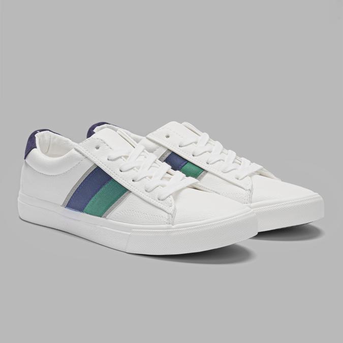 R&B Men's White Sneakers image number 0