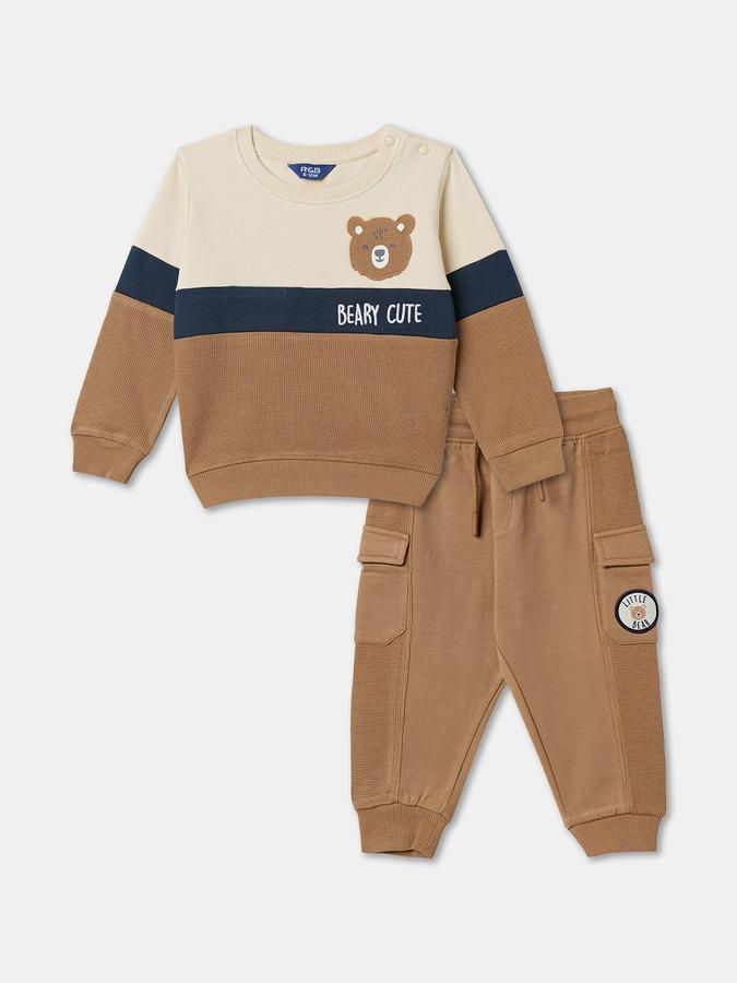 Baby Boys Casual T-shirt Track Pants 