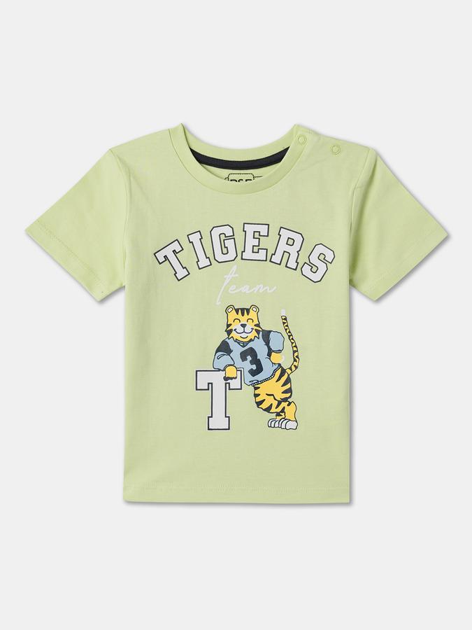 Typographic Print Crew-Neck T-Shirt image number 0