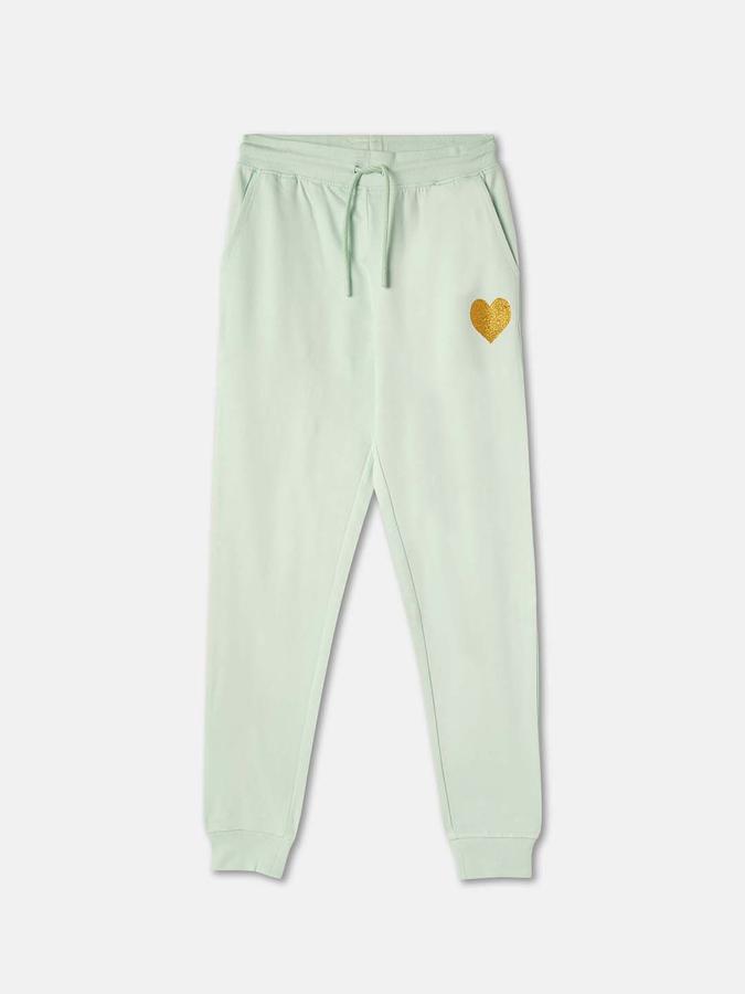 Girls Cotton Graphic Hoodie and Joggers Set