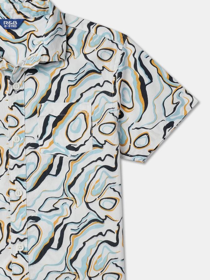 R&B Boys All Over Printed Shirt image number 2