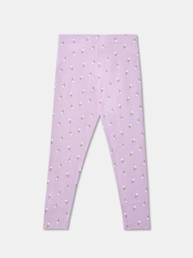 R&B Girls Purple Leggings image number 1