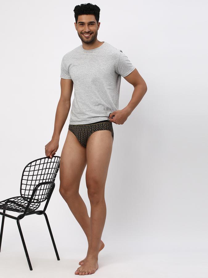 Pack of 2 Men Striped Briefs image number 2