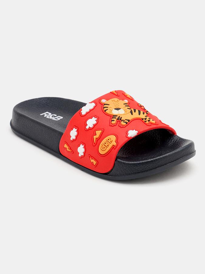 R&B Boys Red Slides image number 2