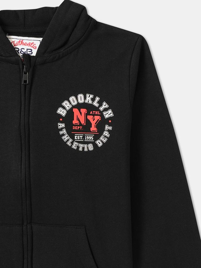 Full Sleeve Printed Boys Jacket image number 2