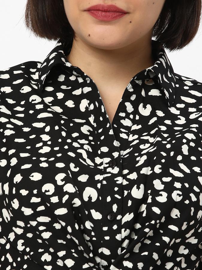 Women Printed A-Line Dress image number 3