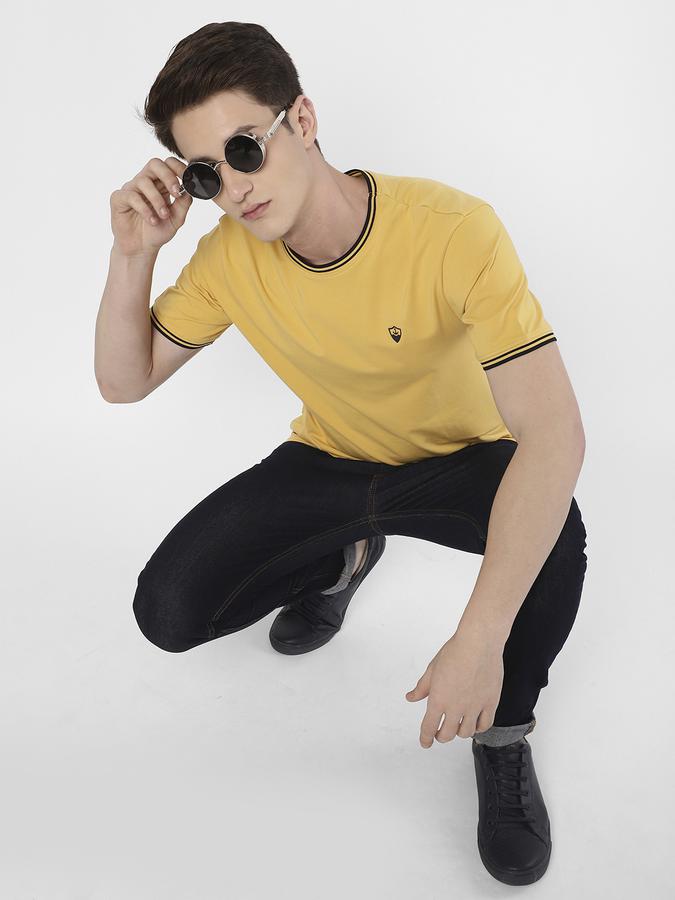 R&B Men Yellow T-Shirt image number 1