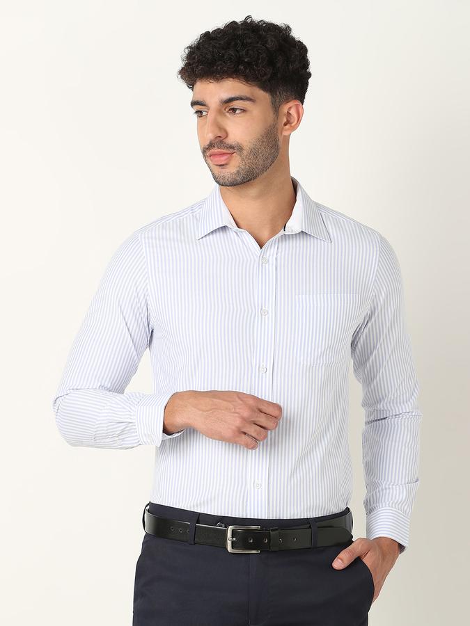 Men Striped Slim Fit Shirt image number 0