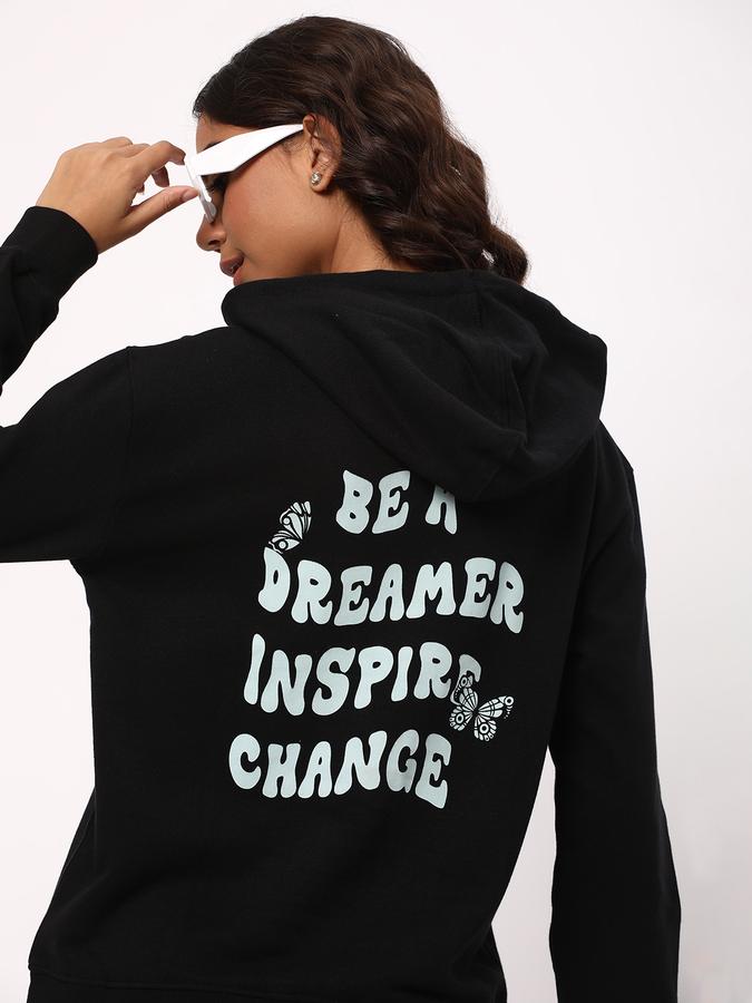 R&B Women's Front And Back Printed Hoodie image number 0