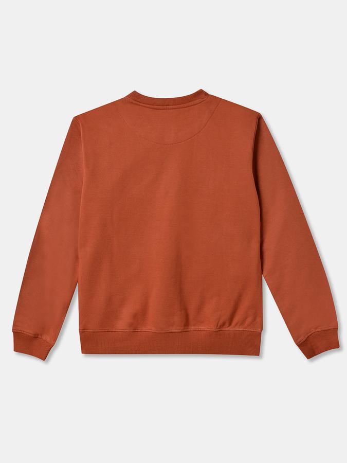 Boys Relaxed Fit Full Sleeve Crew Neck SweaT-Shirt