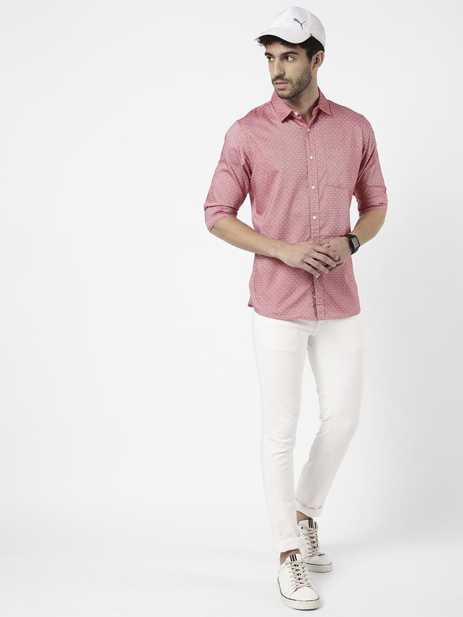 R&B Men Pink Casual Shirts image number 1