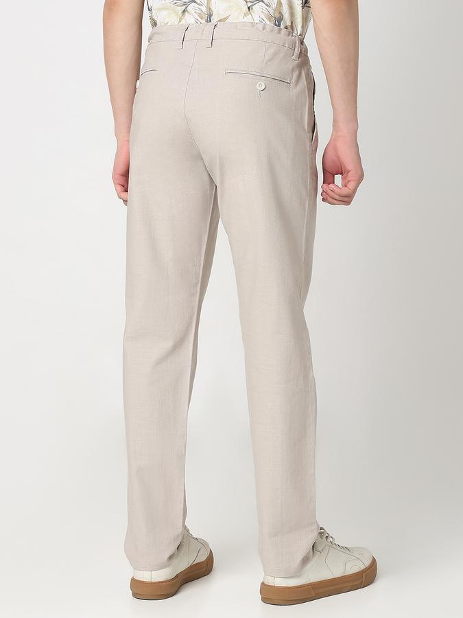 R&B Men's Beige Trousers
