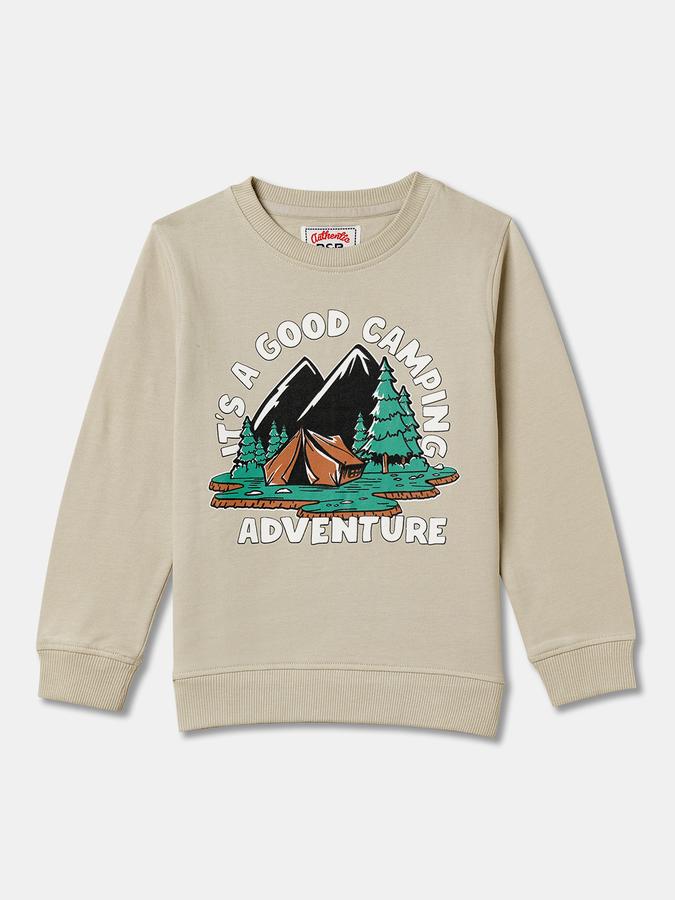 Full Sleeve Graphic Print Boys Sweatshirt