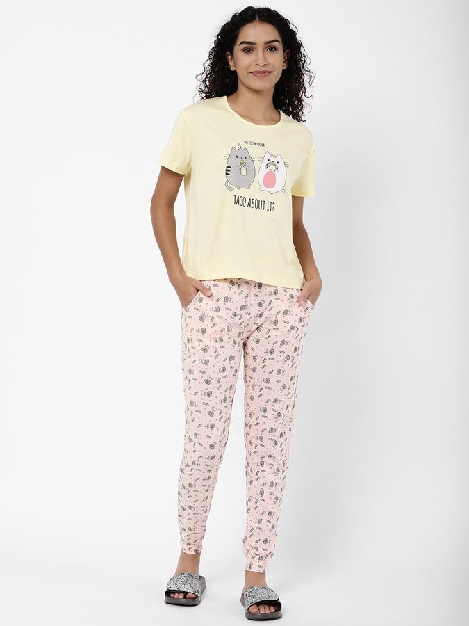 R&B Women's Printed Sleepwear Set