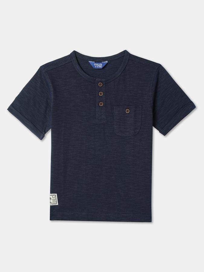 Boys Regular Fit Round-Neck T-Shirt image number 0
