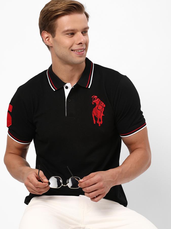 R&B Men Black T-Shirts
