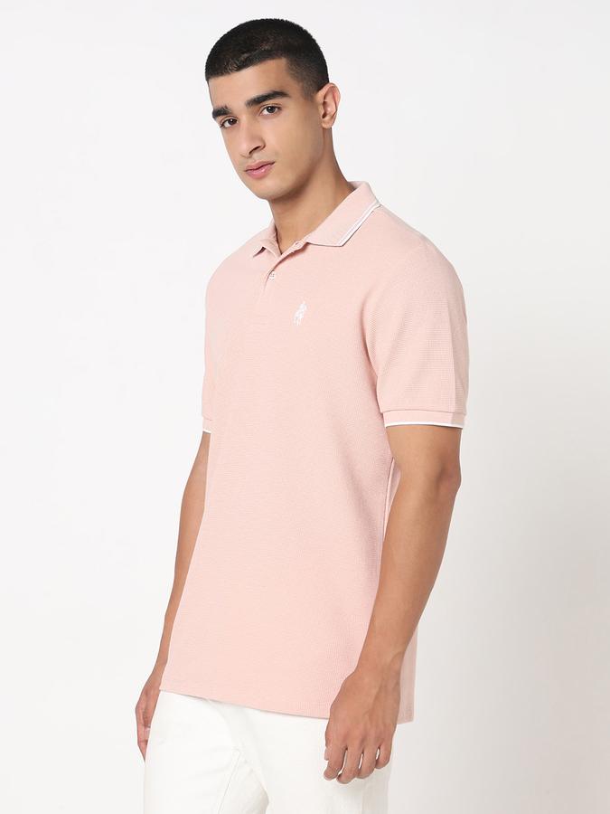 MENS TEXTURE POLO image number 2