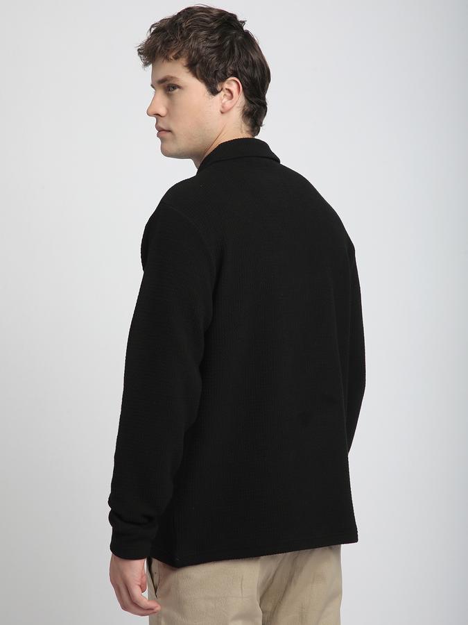 Solid Men Polo Neck T-Shirt image number 2