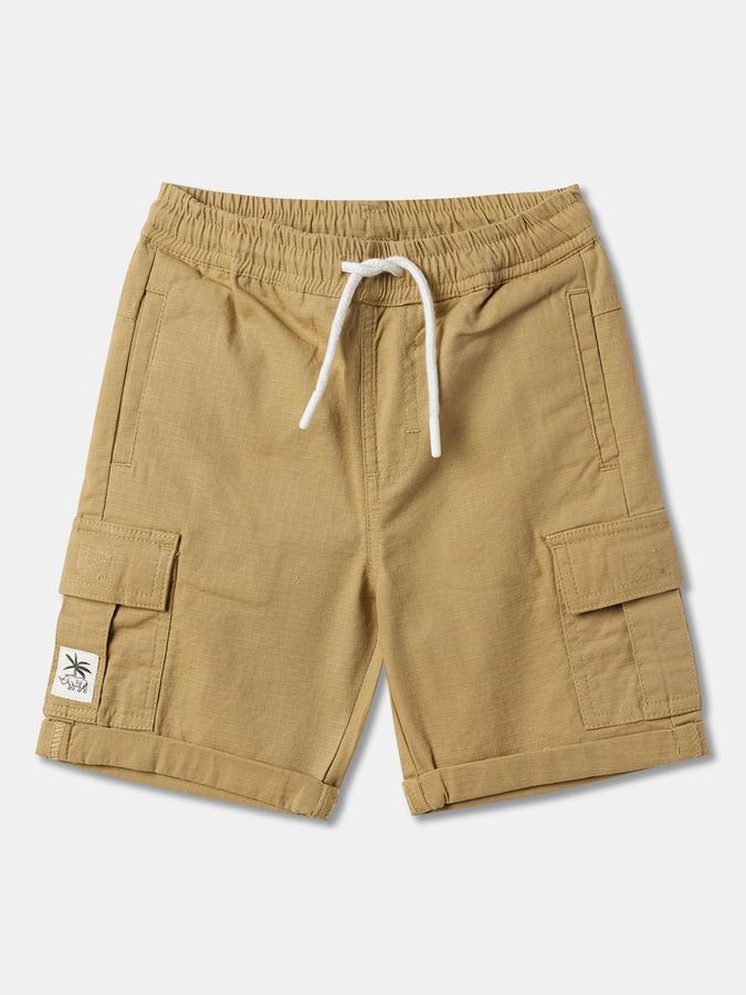 Boys Mid-Rise Regular Fit Shorts image number 0