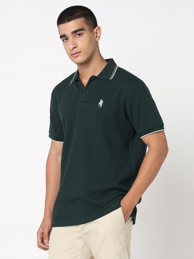 MENS TEXTURE POLO image number 2