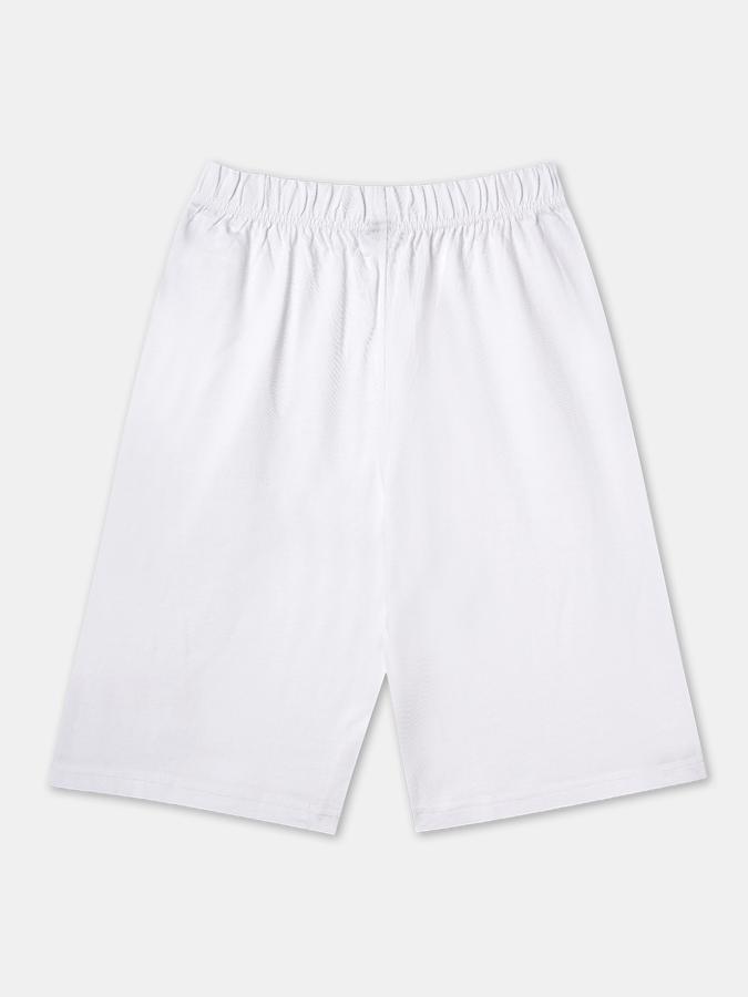 R&B Boys White Shorts & 3/4Ths image number 1