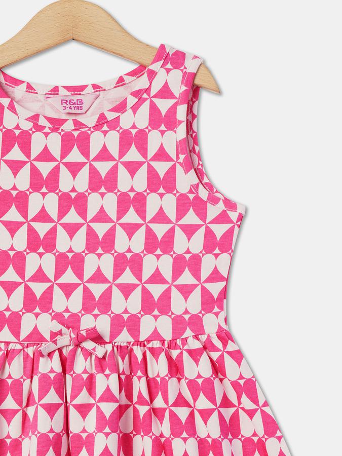 R&B Girls Pink Casual Dresses image number 2
