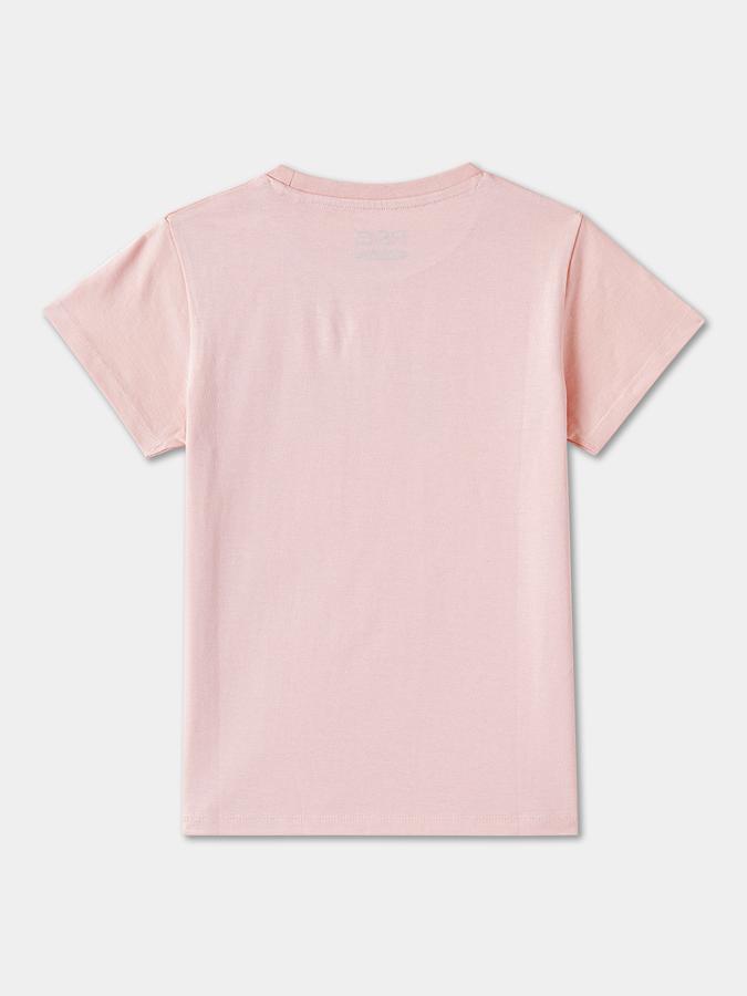 Typography Print T-Shirt with Crew Neck and Short Sleeves image number 1