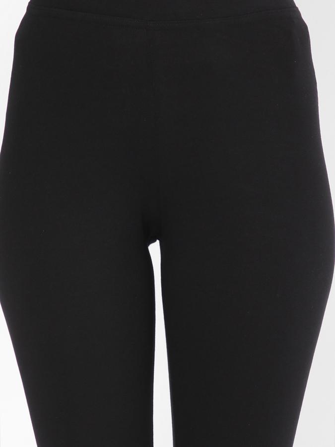 R&B Women Black Leggings image number 3