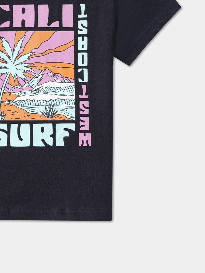 Boys Graphic Print Pure Cotton Regular T Shirt image number 3
