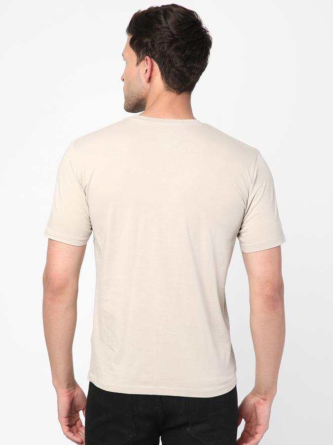 R&B Men Beige T-Shirt image number 2