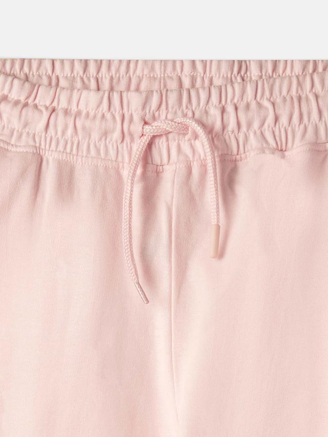 Girls Cotton Regular Fit Drawstring Waist Printed Pants