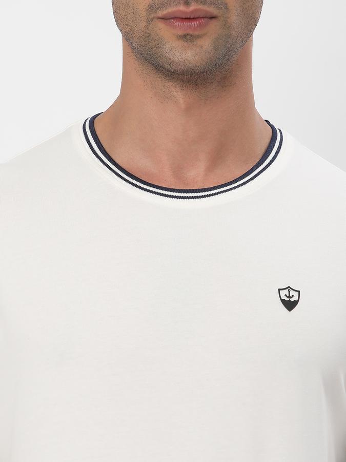 Men Logo Print Regular Fit T-Shirt image number 3