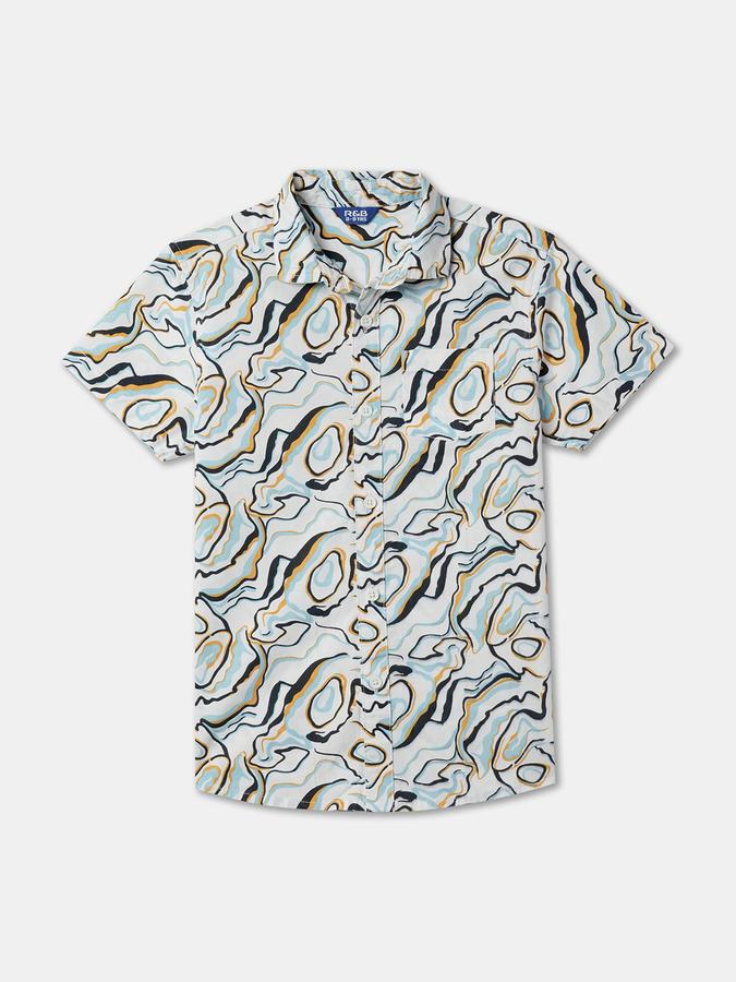 R&B Boys All Over Printed Shirt