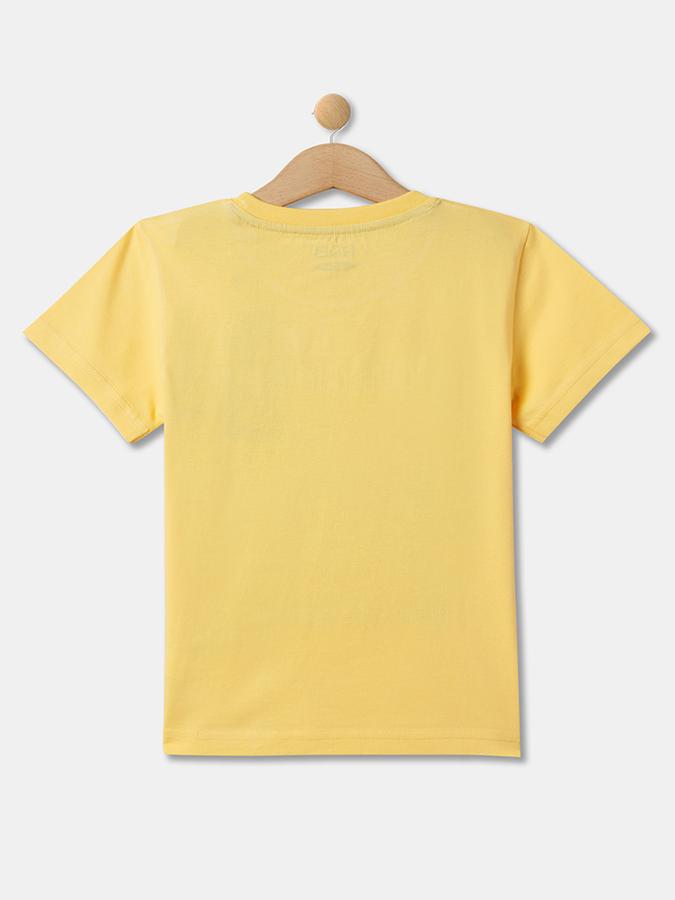 Boys Relaxed Fit Round-Neck T-Shirt image number 1