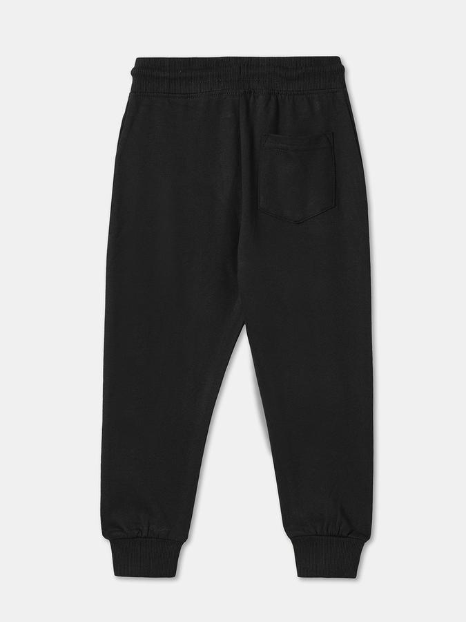 Boys Relaxed Fit Drawstring Graphic Cuffed Jogger