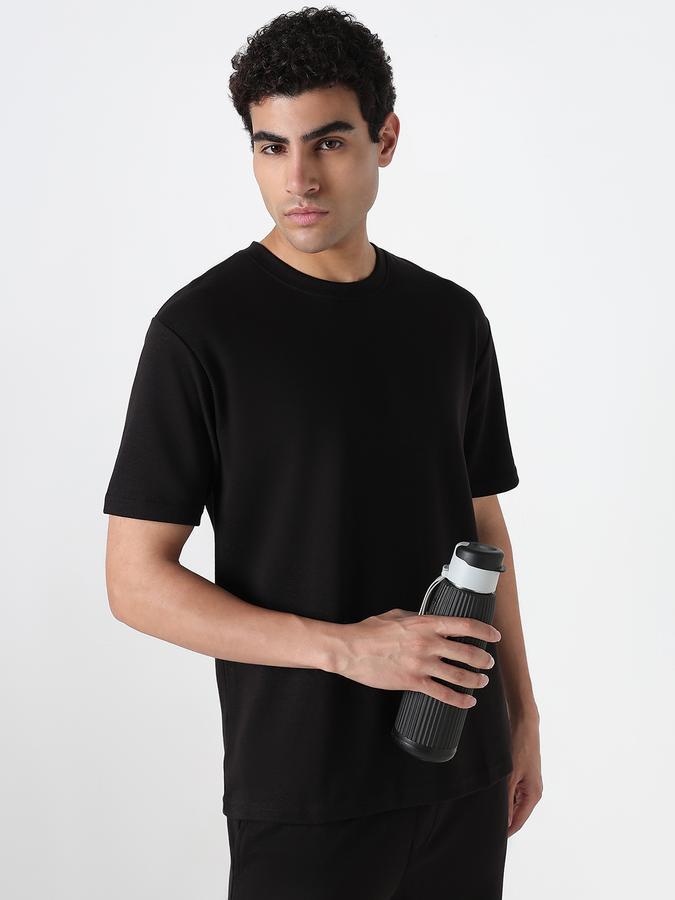 Solid Men Round Neck T-Shirt 