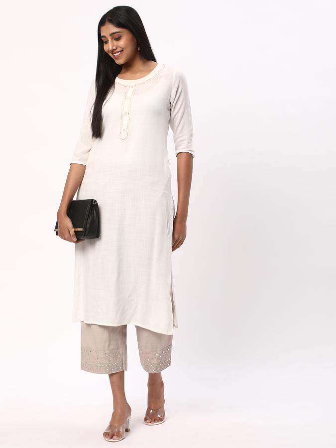 Women Relaxed Fit Palazzos image number 1