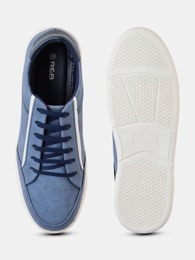 R&B Men Blue Casual Shoes image number 3