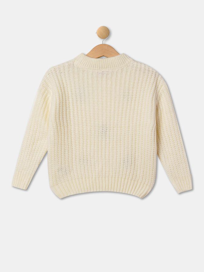 Girls Embroidered Pullover image number 1