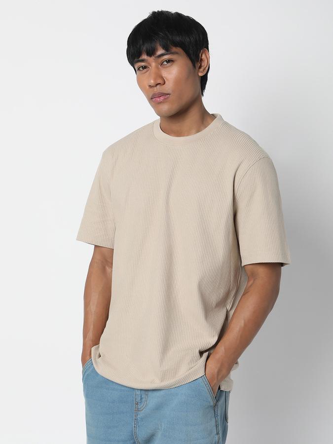 Solid Regular Fit T-shirt image number 1