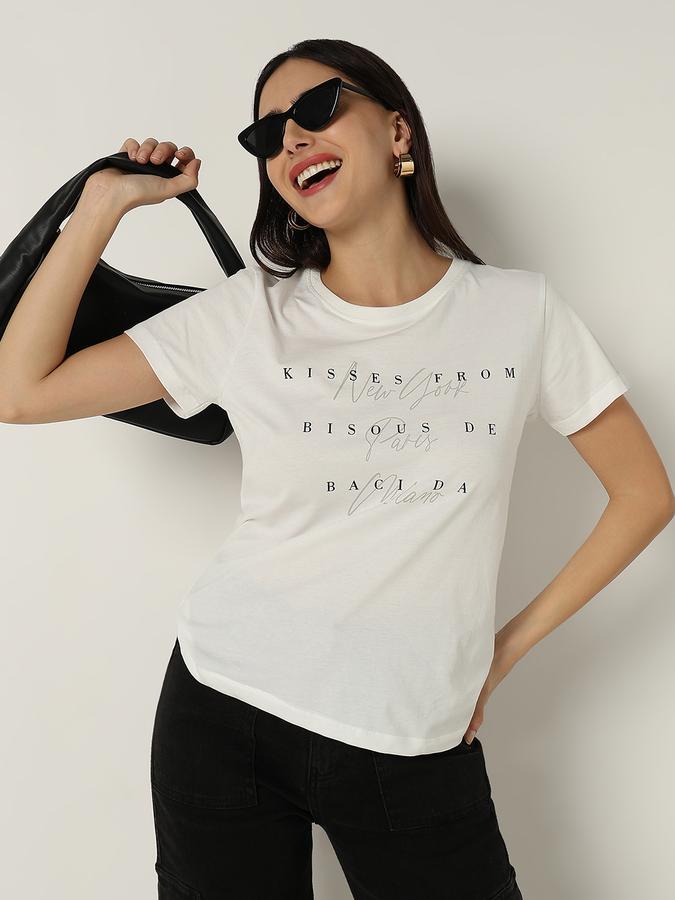 Women Typographic Top