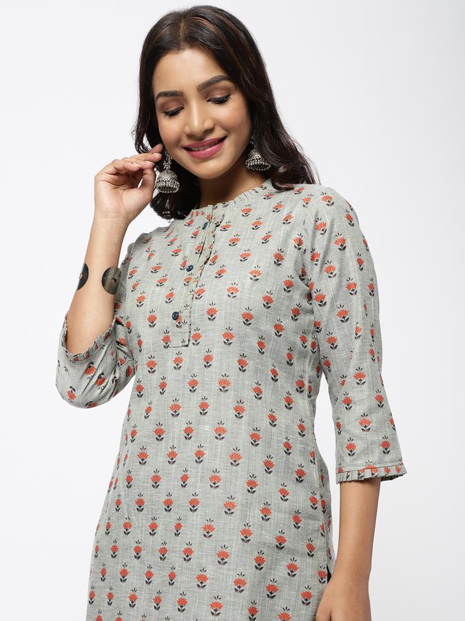 R&B Grey Women Kurtas image number 0