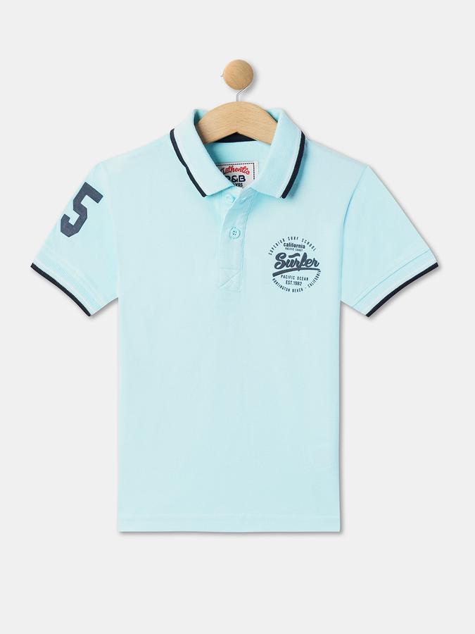 R&B Boy's Solid Polo image number 0