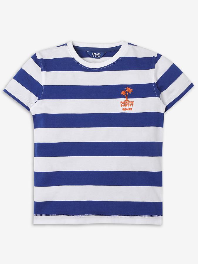 Striped Crew-Neck T-Shirt image number 0