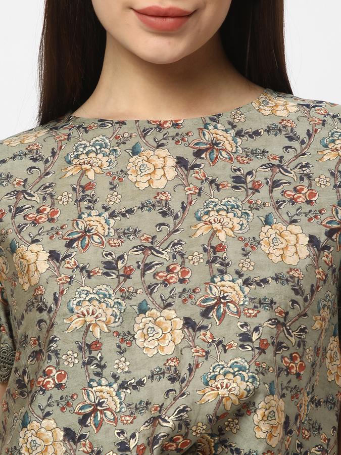 Women Floral Print Top image number 3