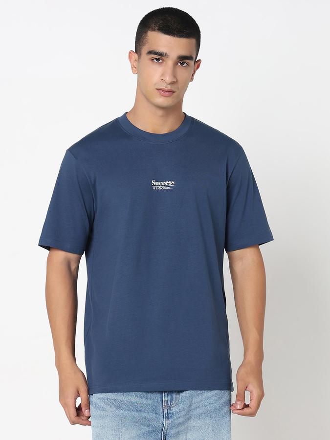 MENS Short Sleeves CREW NECK GRAPHIC TEES- RELAX FIT image number 1