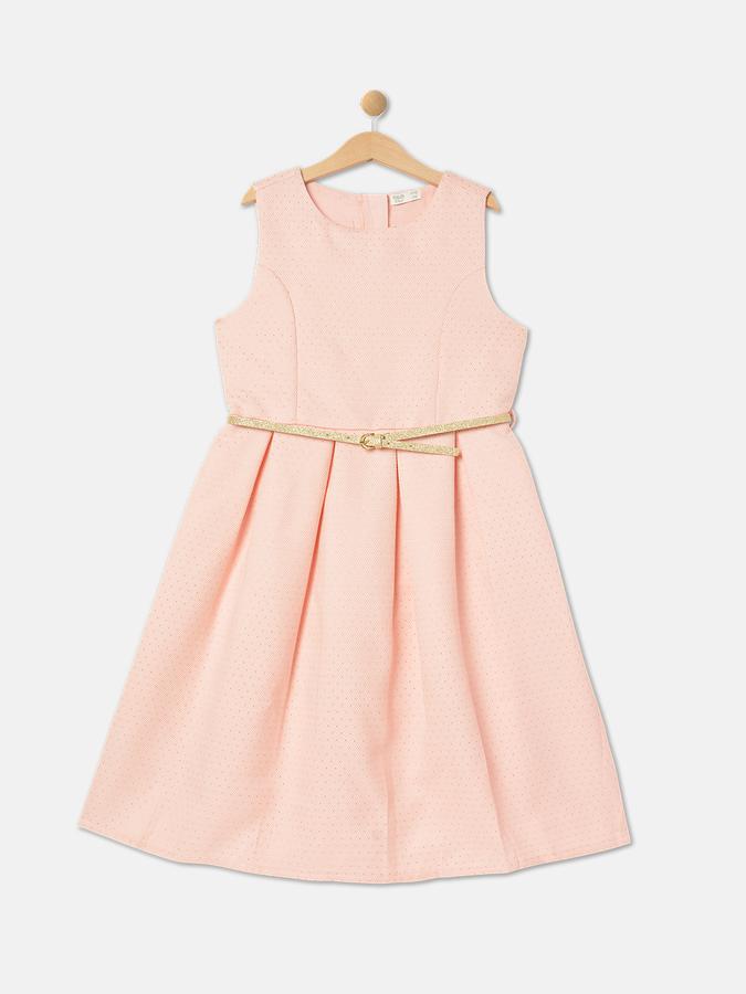 R&B Girl's Jacquard Partywear Dress