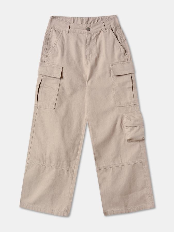 Regular Fit Girls Trousers 