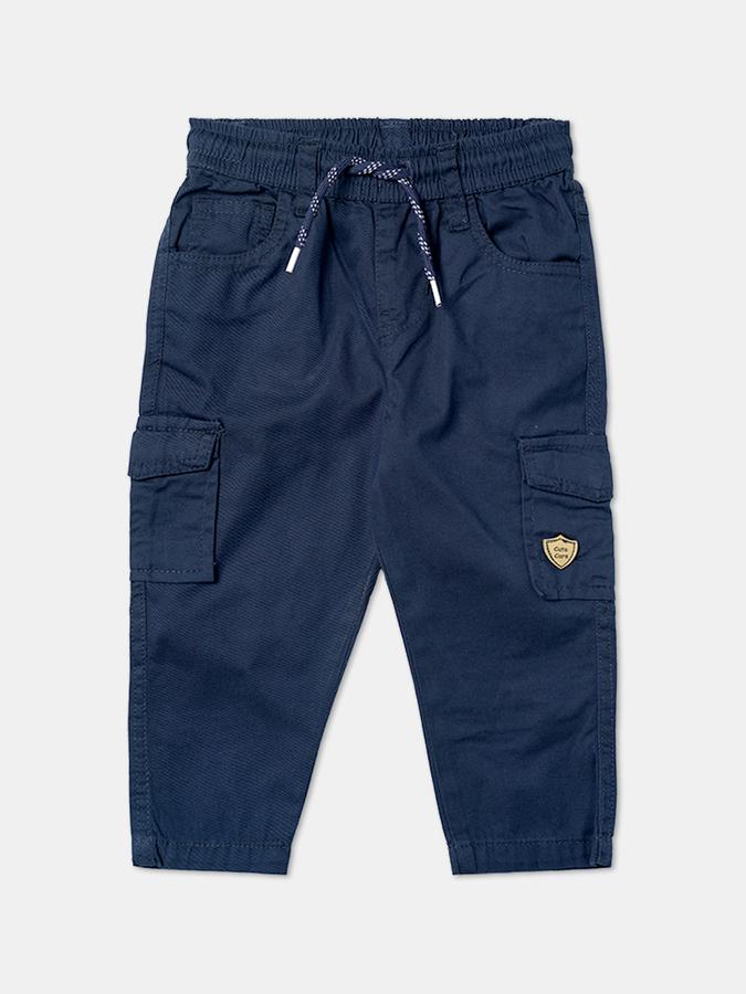 R&B Boys Blue Track Pants & Joggers image number 0