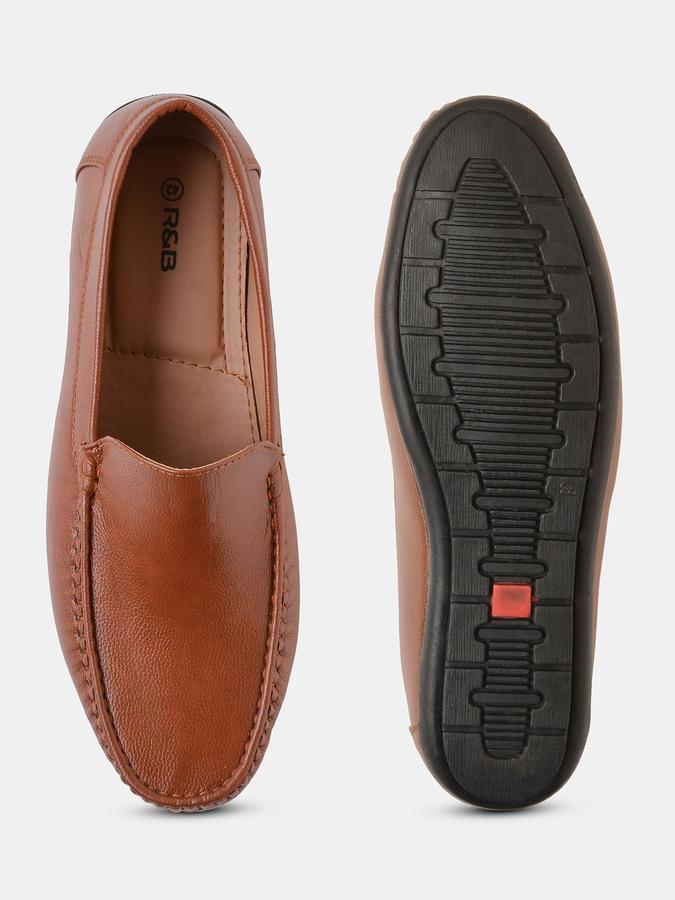 R&B Men Textured Casual Slip-On image number 3